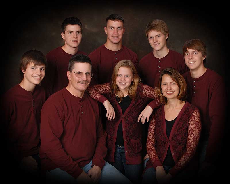 InFaith Mission Profile for Dave & Lisa Carroll Family Photo